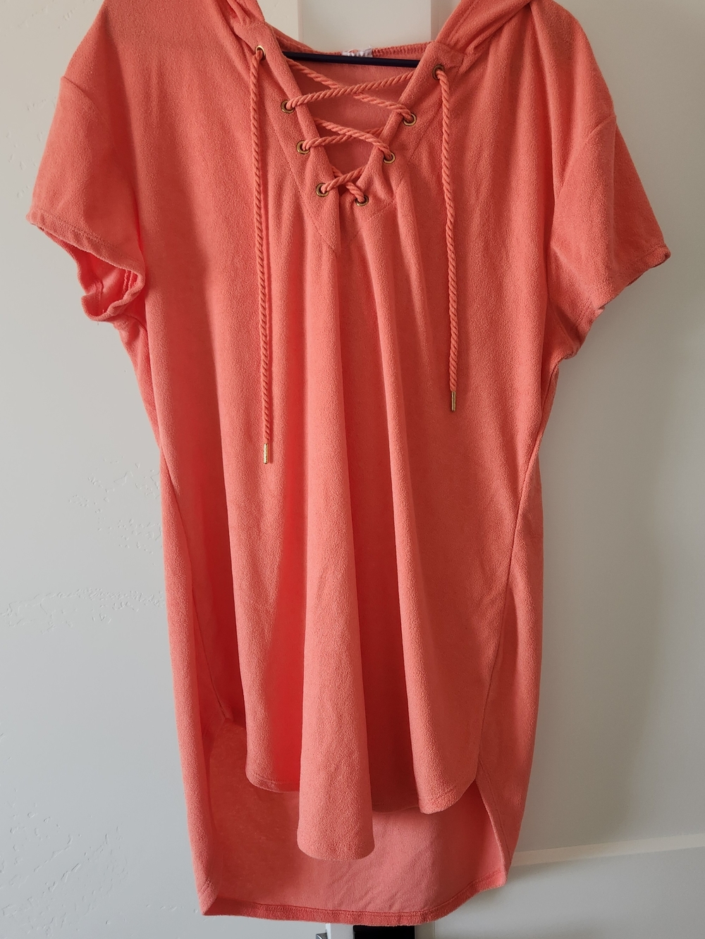 Women's Coral Swim Suit Cover
